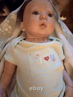Weighted Reborn Baby Girl. 19 Inches Long. About 4-4.5 Pounds