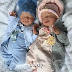 Weighted Reborn Doll 20 Newborn Baby Realistic Boy Girl Soft Body Handmade Gift