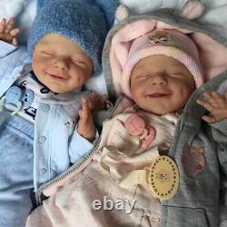 Weighted Reborn Doll 20 Newborn Baby Realistic Boy Girl Soft Body Handmade Gift