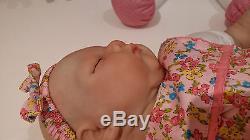 Wendy Dickison Sunbeambabies Lifelike Reborn Doll Baby Girl Soft Silicone Vinyl