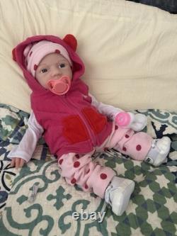 Wet and drink system Full body Platinum Silicone Baby Girl