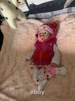 Wet and drink system Full body Platinum Silicone Baby Girl