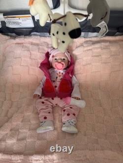 Wet and drink system Full body Platinum Silicone Baby Girl