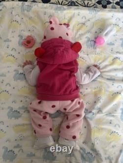 Wet and drink system Full body Platinum Silicone Baby Girl