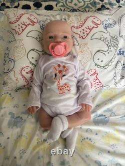 Wet and drink system Full body Platinum Silicone Baby Girl