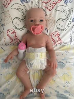 Wet and drink system Full body Platinum Silicone Baby Girl