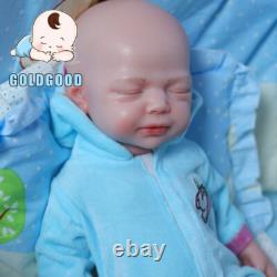 With Drink Wet System 18.5 Reborn Boy Newborn Doll Platinum Silicone Baby Play