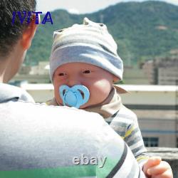 Xmas Special Price 23 Realistic Full Body Soft Silicone Newborn Male Baby Doll