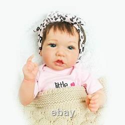 ZIQUE Realistic Reborn Baby Doll 20 inch Newborn Baby Doll Saskia Lifelike Baby