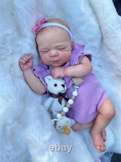Zero Pam 18 inch Twin Reborn Baby Dolls Girl Boy Silicone Vinyl Accessories