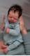 Zero Pam Lifelike Reborn Baby Dolls Boy 18 Inch Realistic Newborn Girl Eyes C