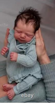 Zero Pam Lifelike Reborn Baby Dolls Boy 18 Inch Realistic Newborn Girl Eyes C