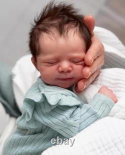 Zero Pam Lifelike Reborn Baby Dolls Boy 18 Inch Realistic Newborn Girl Eyes C